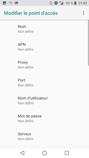 Comment configurer internet avec les données mobiles ?